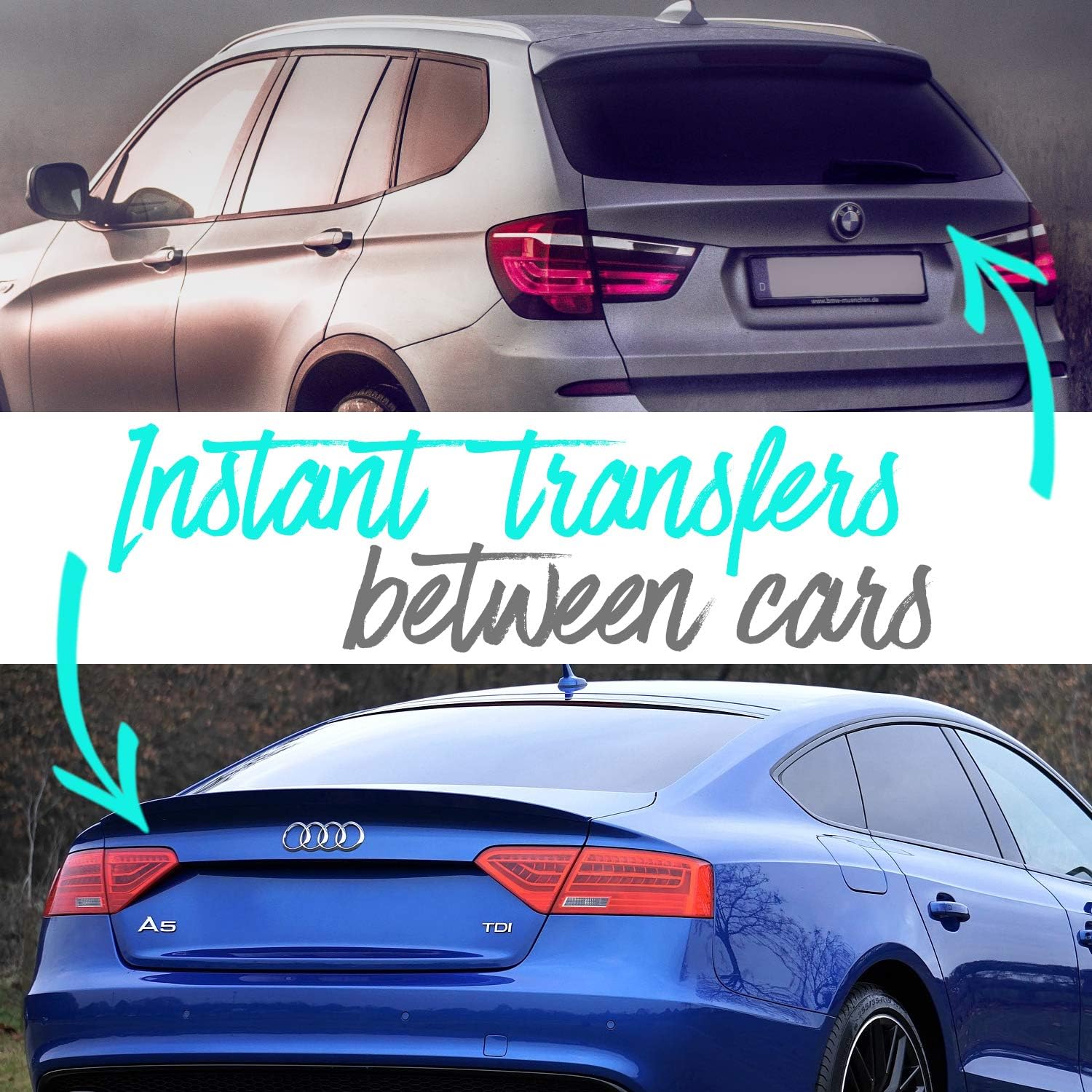 New Driver Magnet | Easily Removable for Instant Transfers Between Cars + Keep Your Student Driver Safe with a Design That's Not Embarrassing (7.5 X 3.75 Inch)