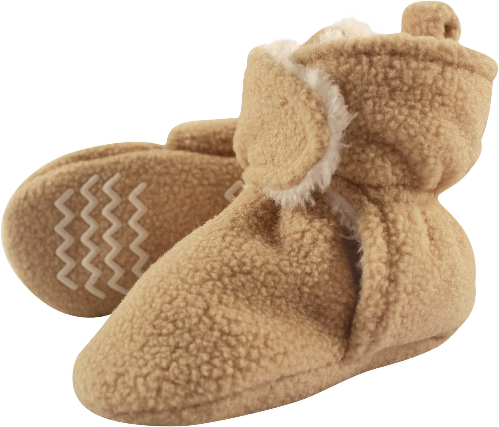 Unisex Baby Cozy Fleece and Faux Sherpa Booties