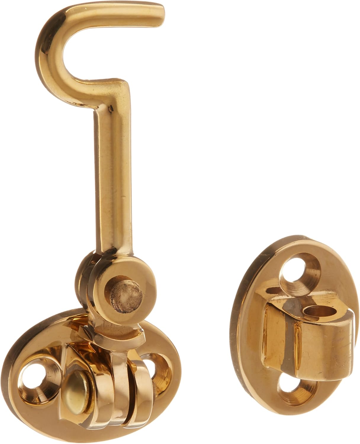 Baldwin 0950031 Cabin Door Hook, Unlacquered Bright Brass