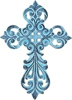 Vista 1 de Ardour Cruz de pared decorativa de metal decoraciones espirituales de metal para el hogar religioso colgante cruz decoración de pared 8.6 x 6.2