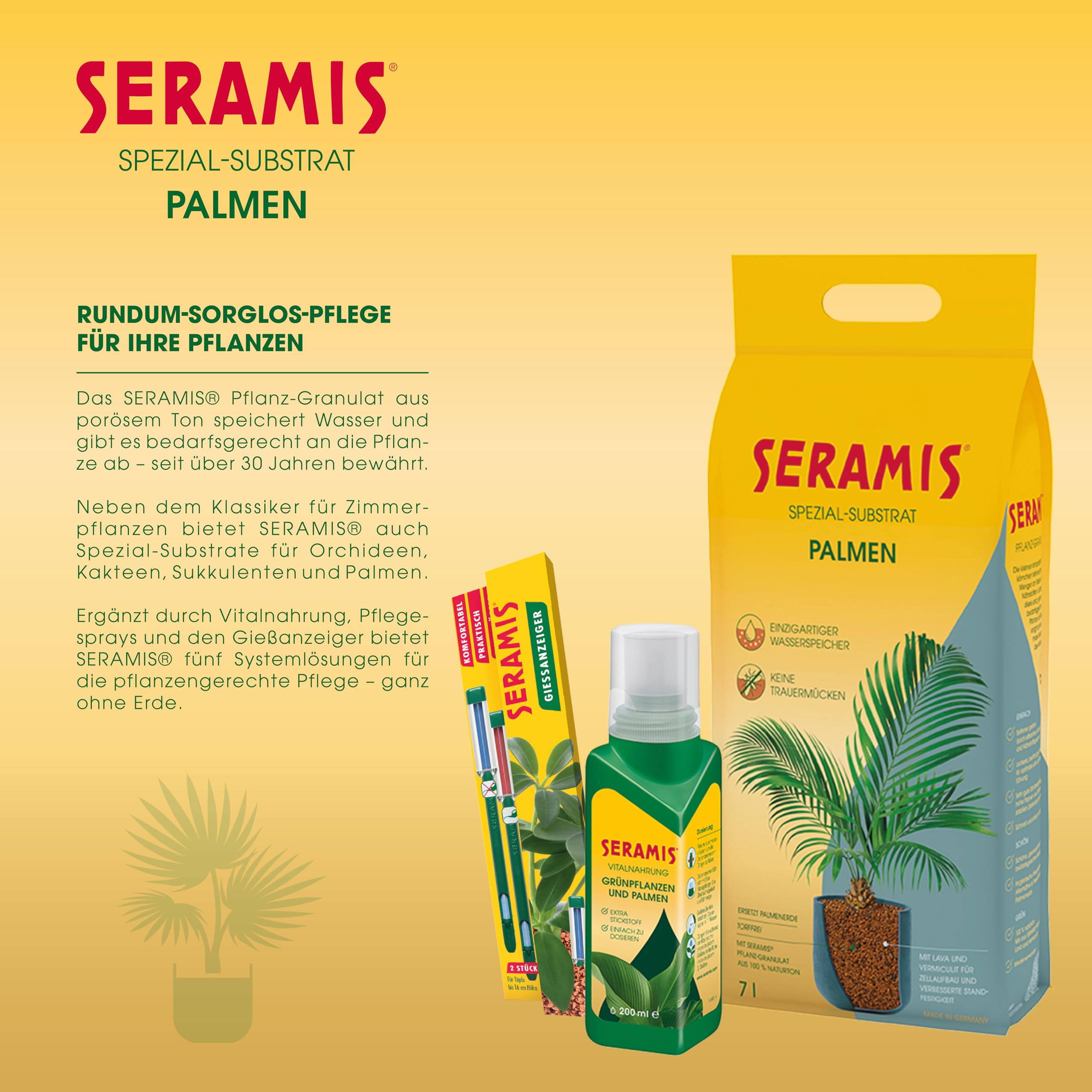 Seramis Spezial-Substrat fr Palmen, 7 l Tongranulat