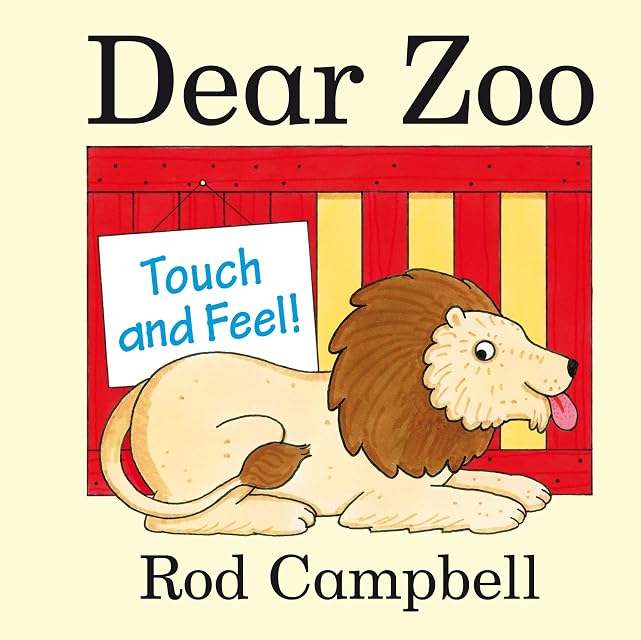 Portada de Dear Zoo Touch And Feel Book