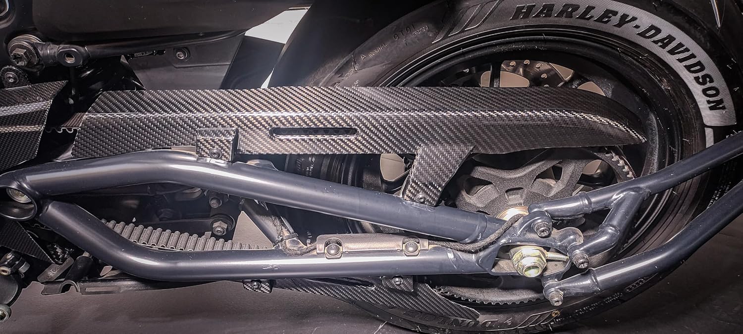 Bestem Carbon Fiber Upper Chain Guard Twill for Harley Davidson Sportster S 2021+