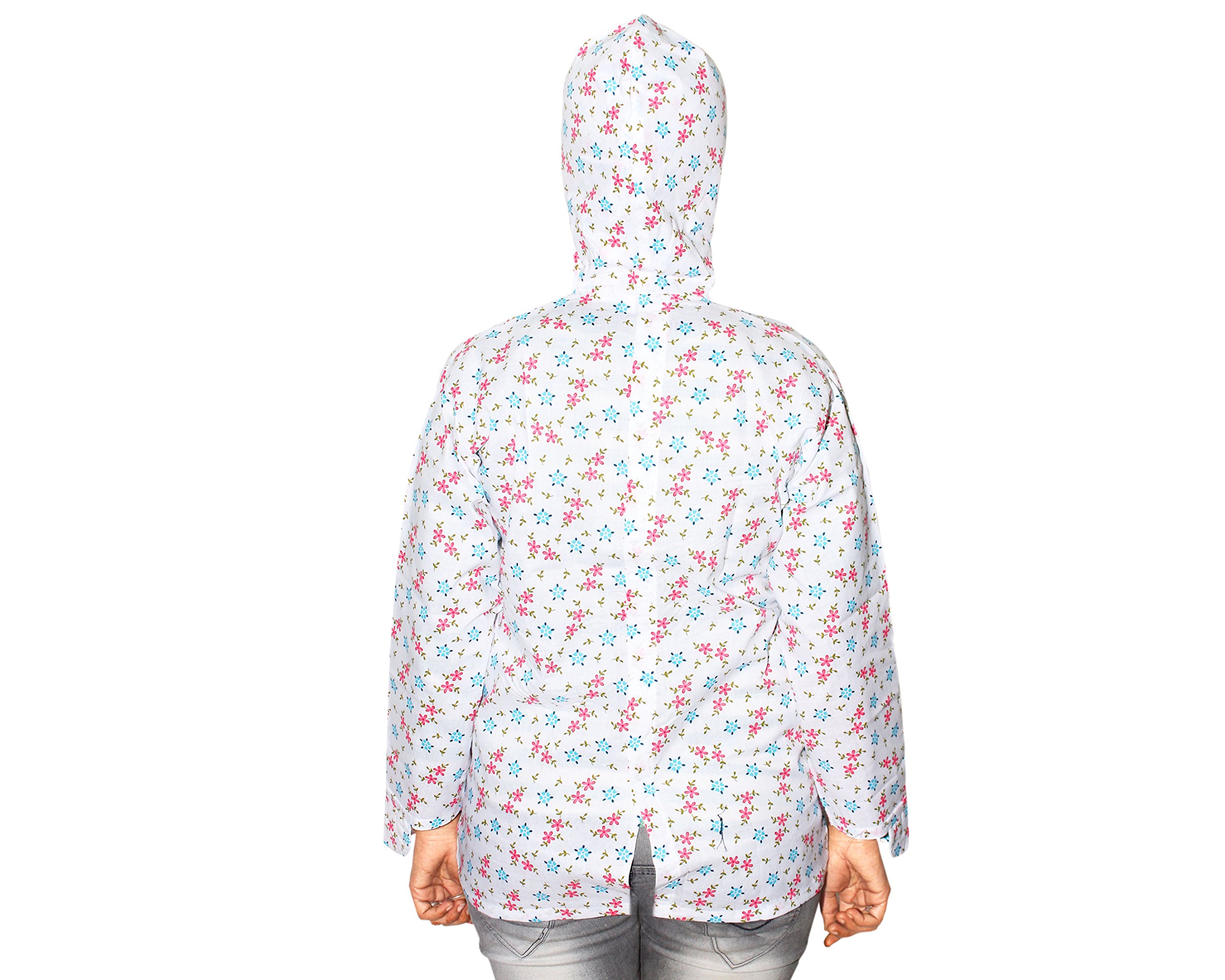 Goodluck Summer Dust Polution Mask Sun Coat For Girls (Important Note : Print Design may vary, As per Stock) (40) 1