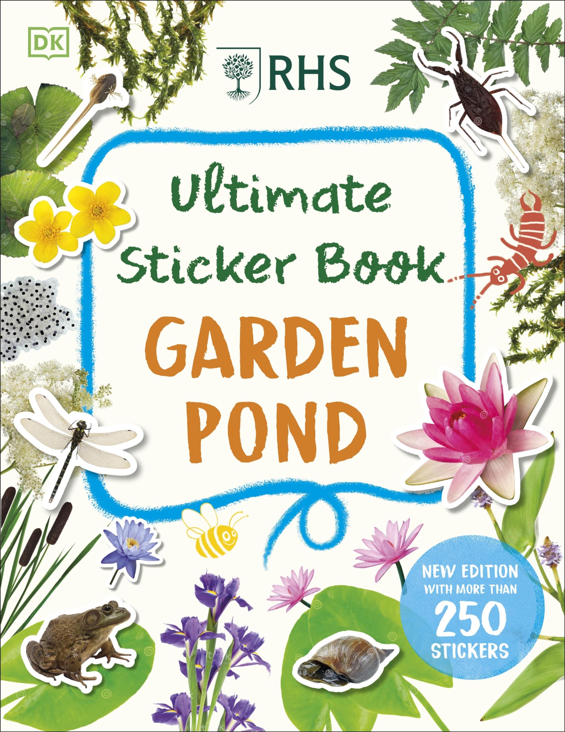 Rhs Ultimate Sticker Book Garden Pond: New Edition with More Than 250 Stickers