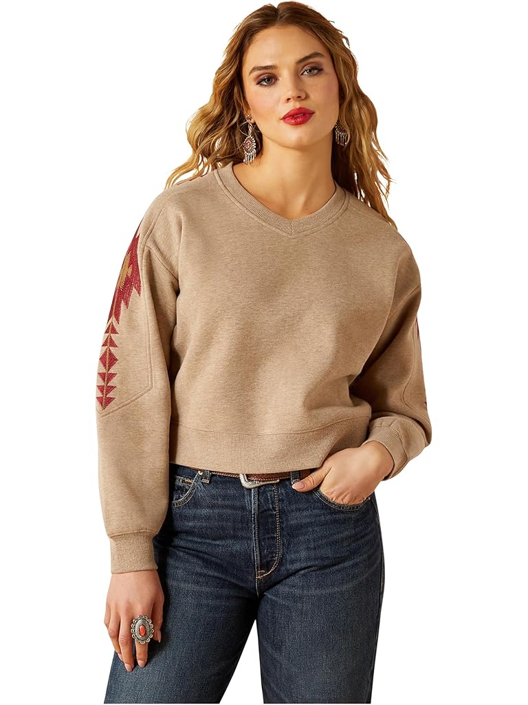 Brown Ariat Tatonka Sweatshirt