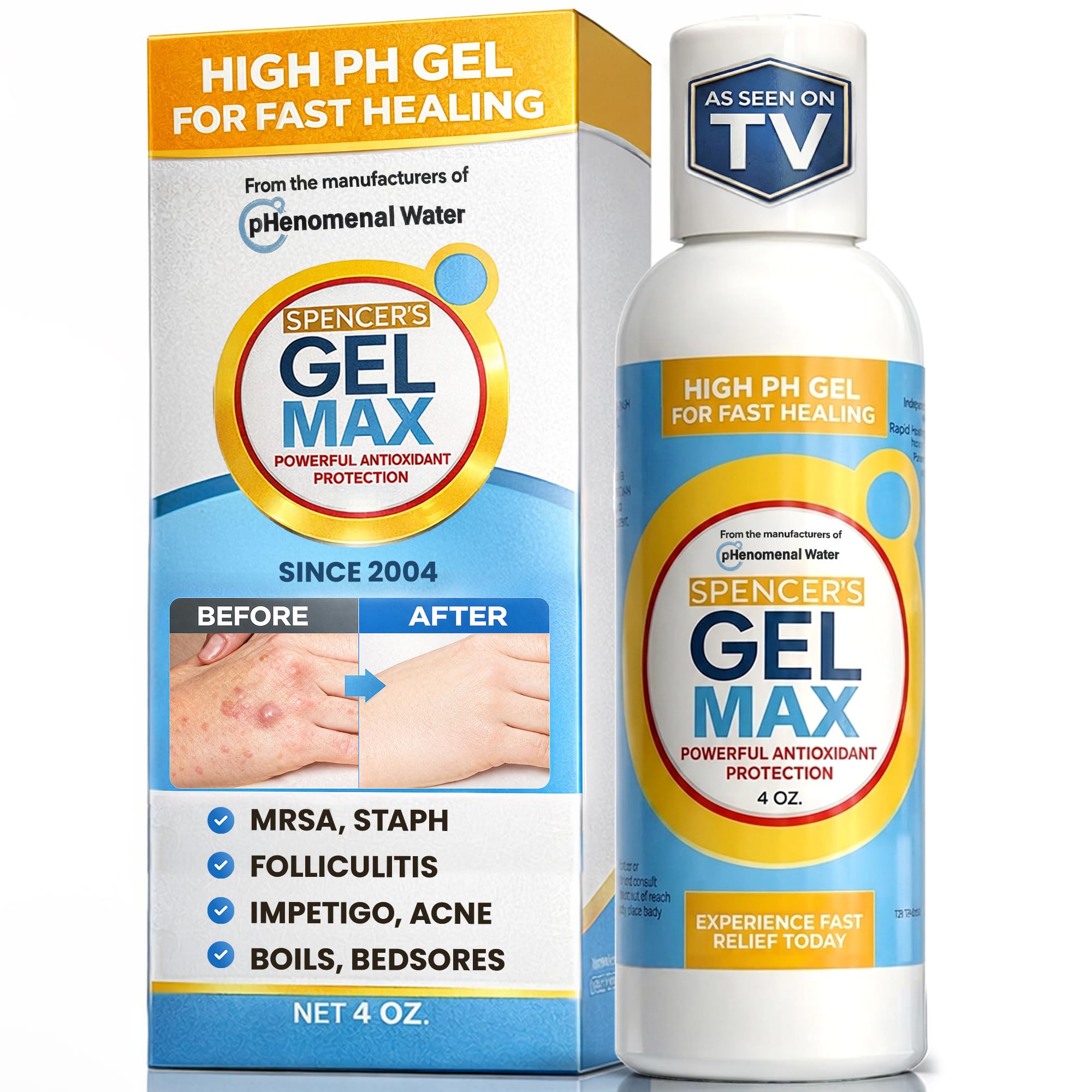 Spencer's Gel Max High-pH Enriched Formula 4oz