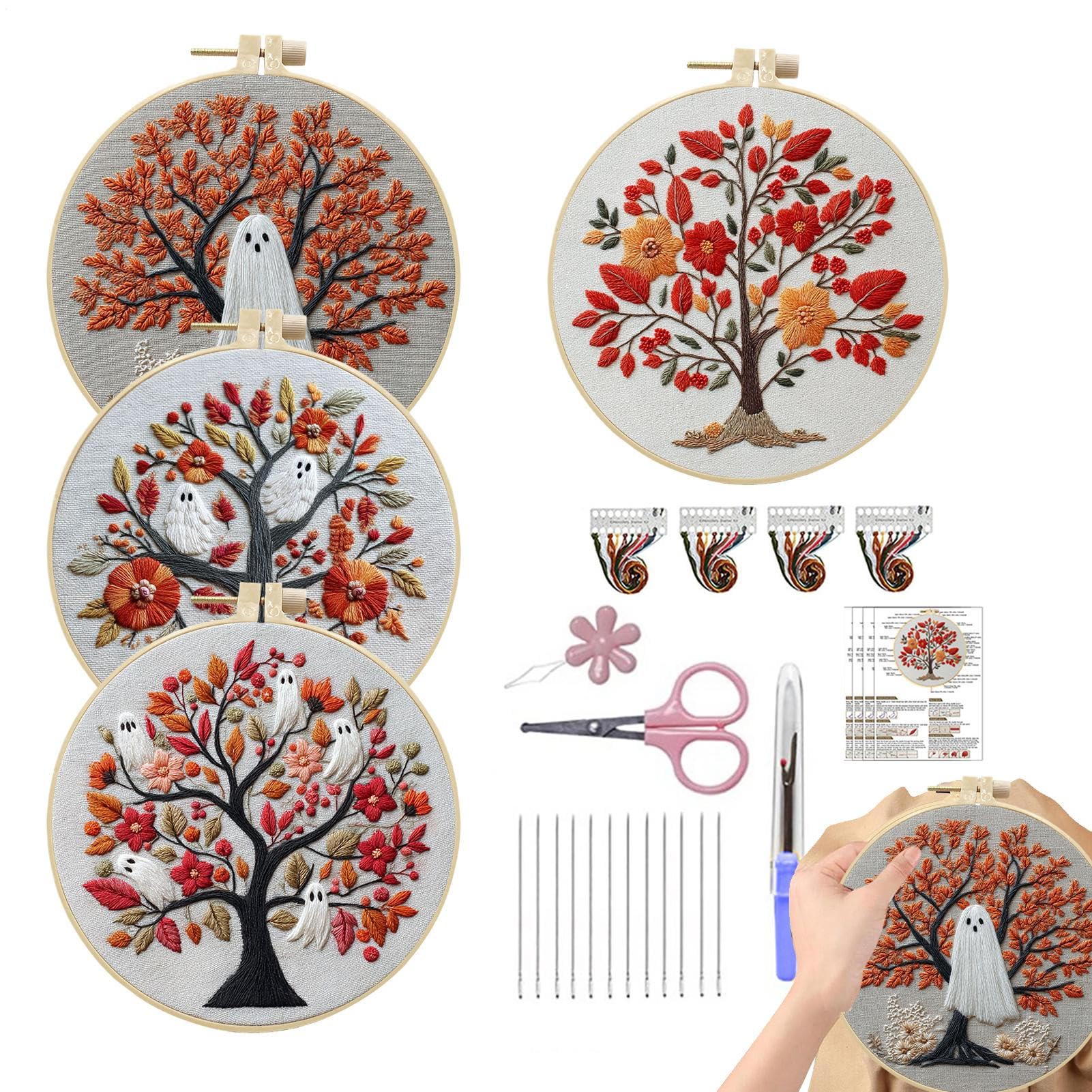 Kit de broderie Halloween complet pour création de costumes et décoration - 8