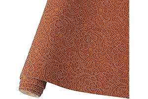 Embossed Faux Leather Sheets Textured Leather Rolls