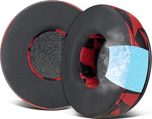 SOULWIT Almohadillas de repuesto de gel refrescante para auriculares inalámbricos Skullcandy Hesh & Hesh 2, almohadillas para los oídos con espuma
