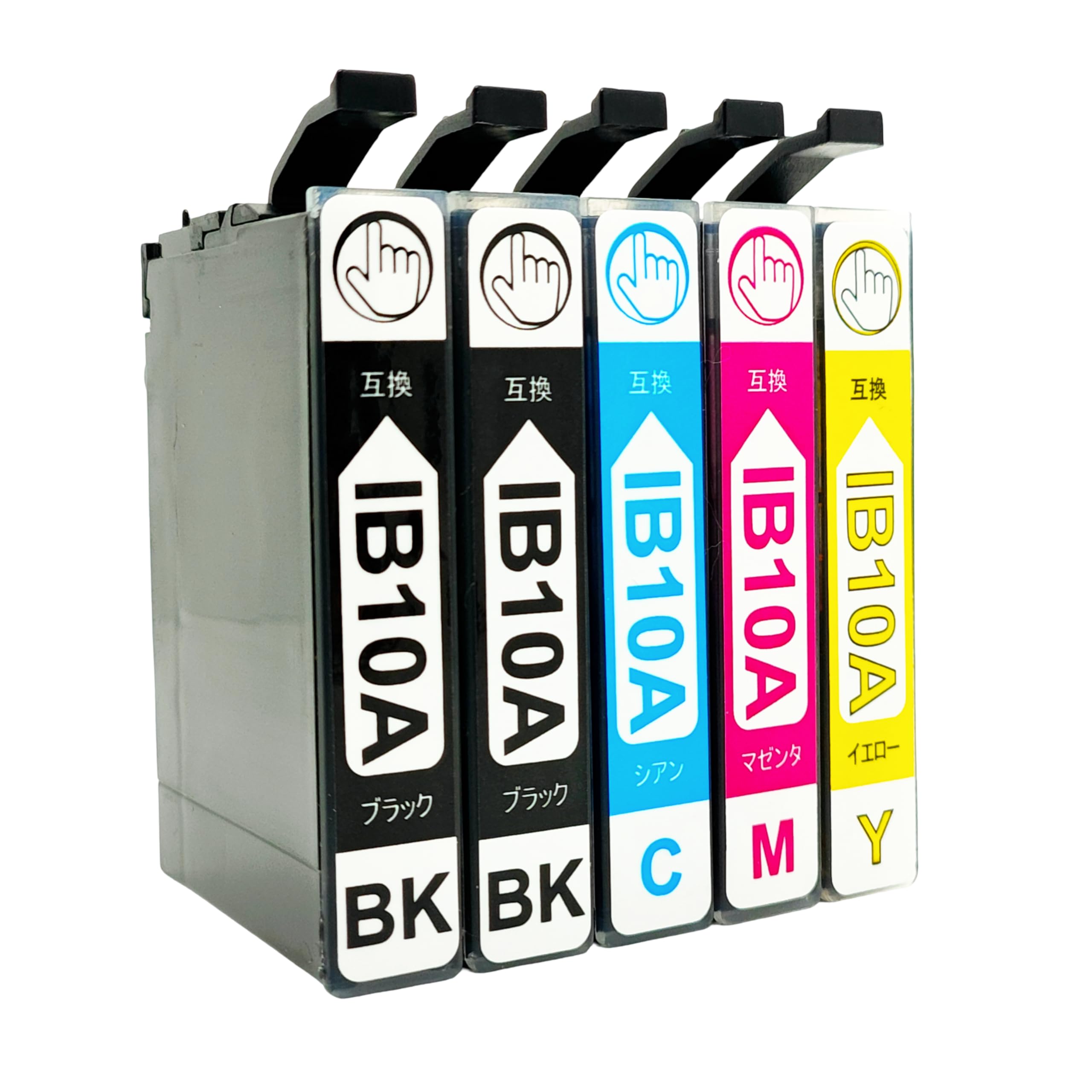 Amazon.co.jp: EPSON用互換インクカートリッジ IB10CL4A ＋ IB10KA