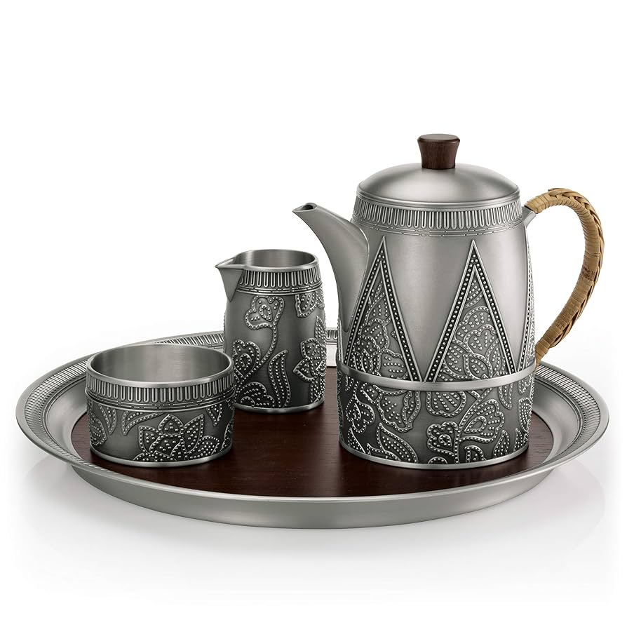 美品 Selangor ピューター ティーセット Amazon.co.jp: Royal Selangor 手仕上げ Gembira コレクション