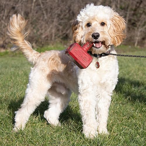 Miniatura 3 de Fenrir Hammer - Juguete masticable (pequeño, rojo)