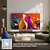 Hisense 65 Inch 4K QLED Smart TV 65A7NQTUK - Quantum Dot Color ، 4K AI Processor ، Dolby Vision Atmos ، Smooth Motion ، Sports Mode ، Vidaa OS with Freely، Youtube، Netflix and Disney + (2024 Model) [Energy Class E]