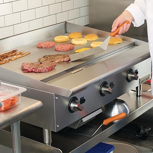 Miniatura 5 de Winco Plancha comercial de gas natural, 36"