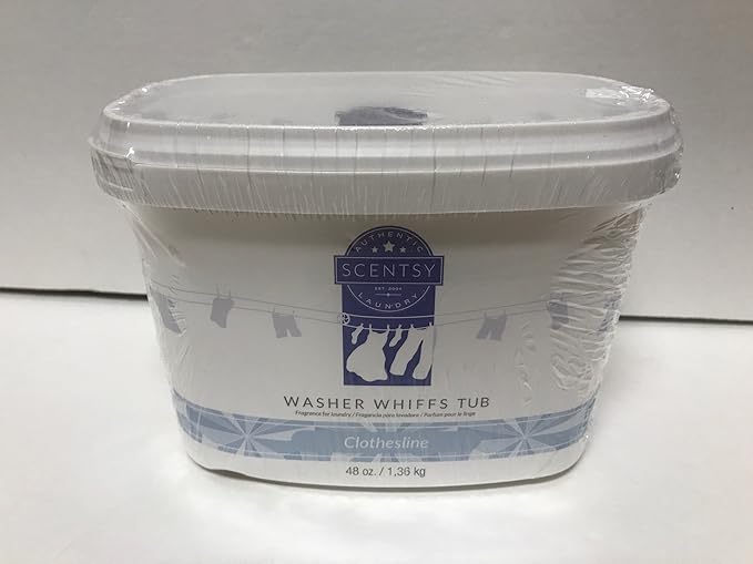 Layers by Scentsy Washer Whiffs Clothesline Tub 48 oz.
