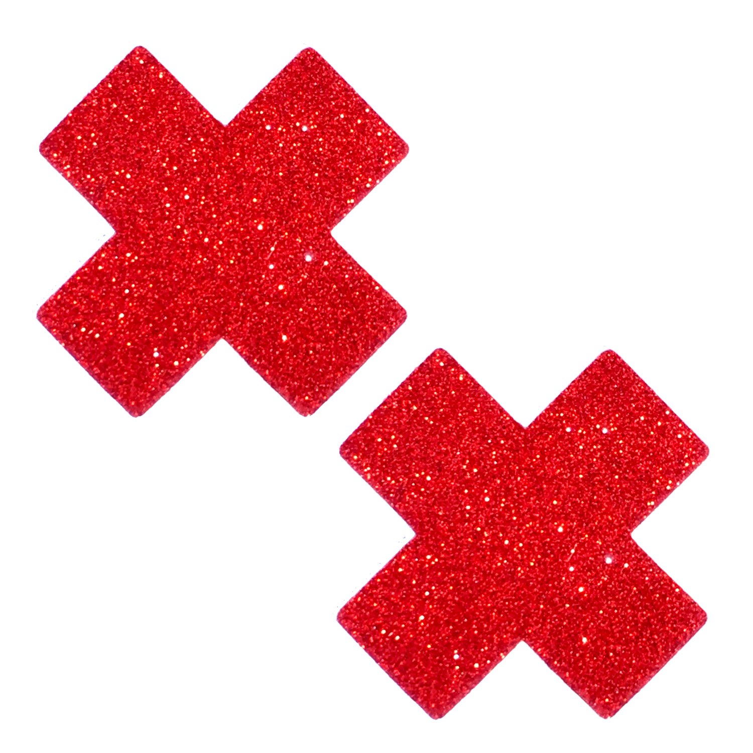 Neva Nude Iridescent Crystal Beamz Nipztix Pasties Nipple Covers for Festivals, Raves, Lingerie and More, Made in USA