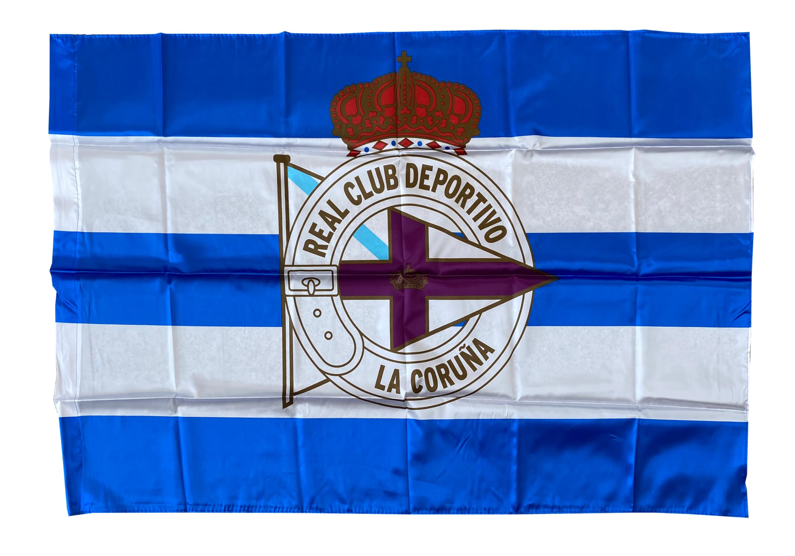 RC Deportivo De La Coruña | Bandera Franjas Horizontales