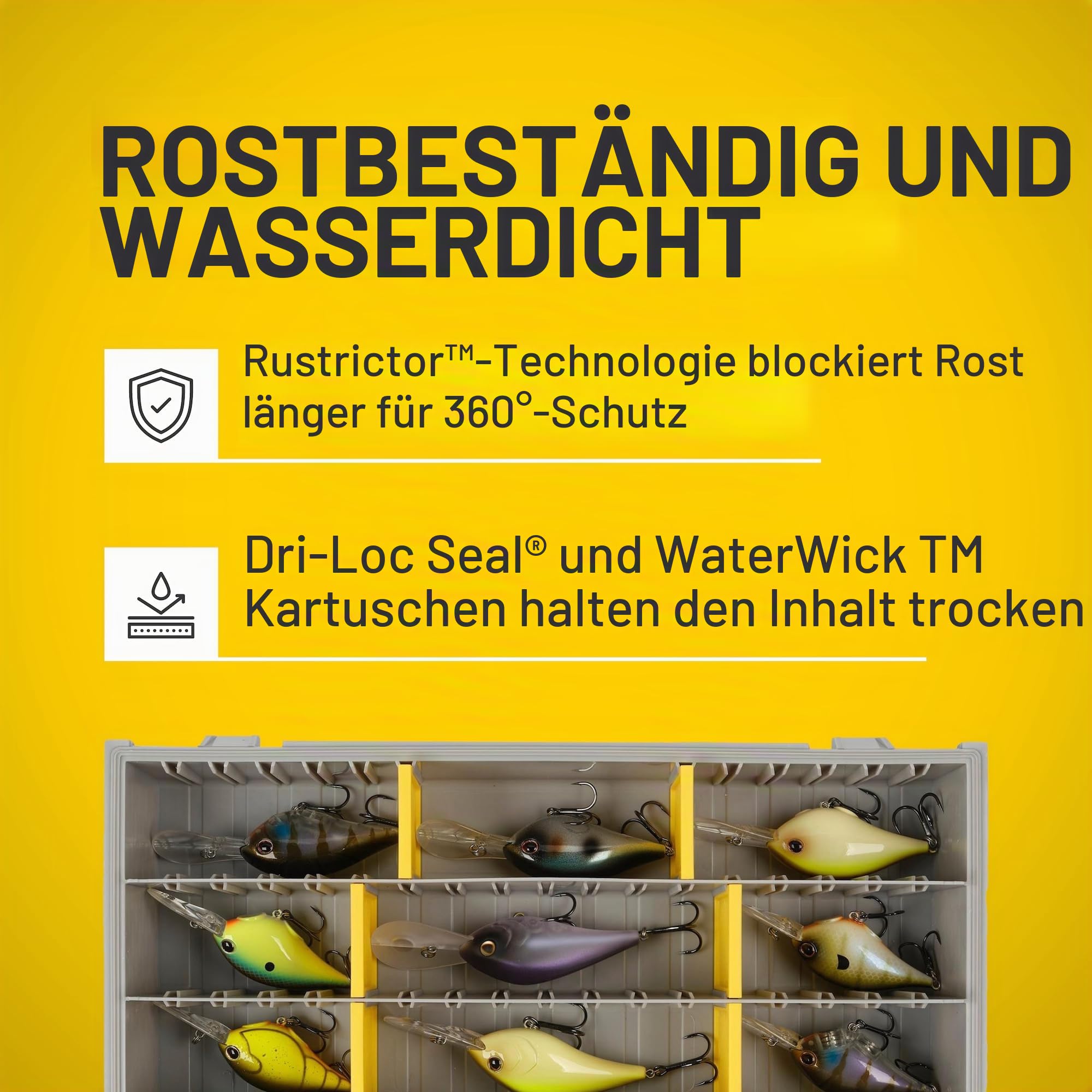 Plano Edge Professional Series Tackle Aufbewahrungsboxen Premium Tackle Organisation mit Rostschutz