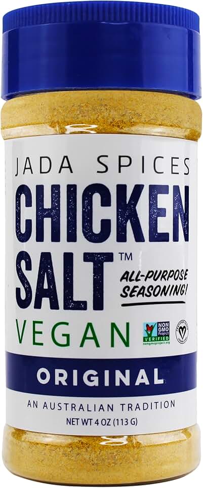 JADA Spices Chicken Salt Spice and Seasoning - Original Flavor - Vegan, Keto & Paleo Friendly - Perfect for Cooking, BBQ, Grilling, Rubs, Popcorn and more - Preservative & Additive Free