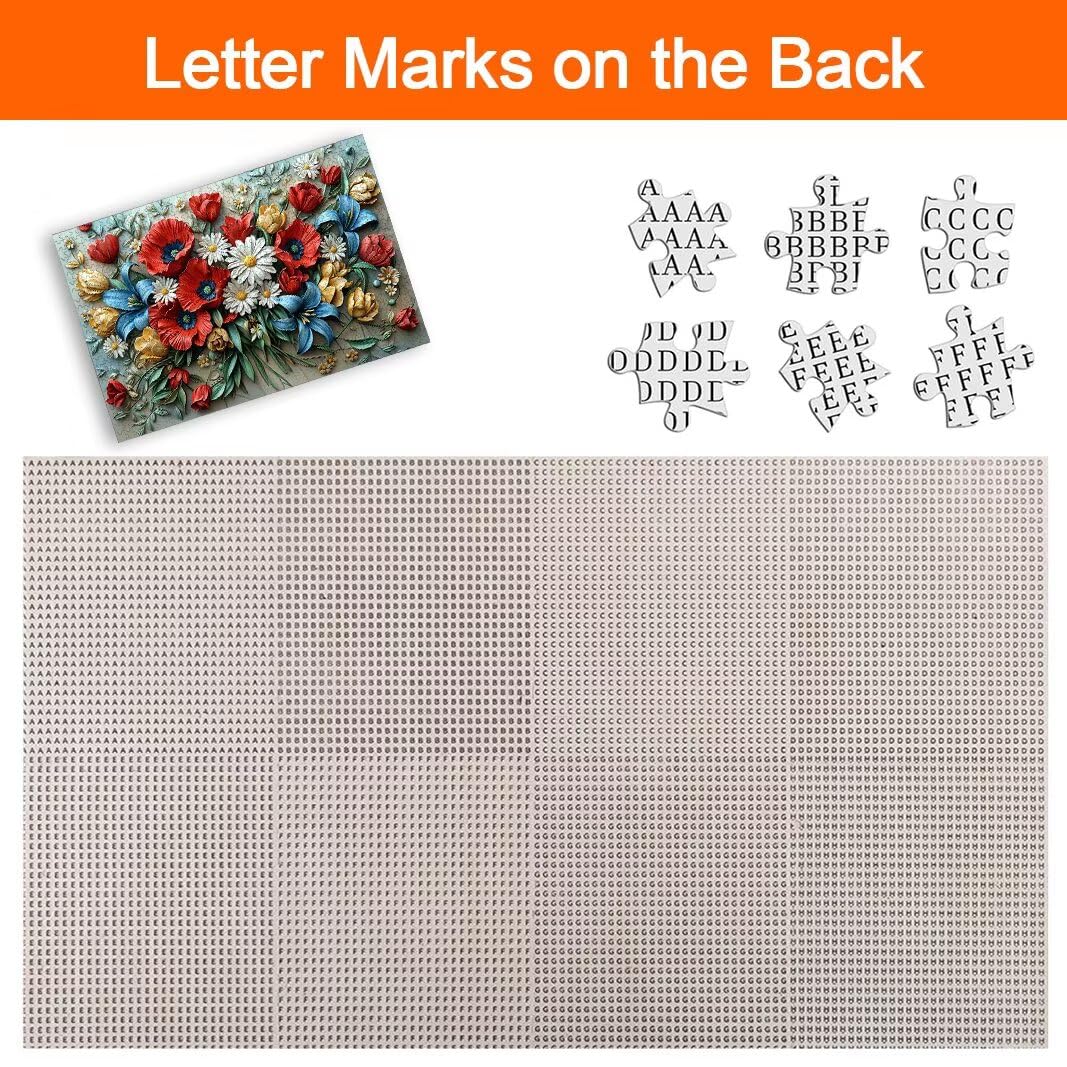 Puzzle 2000 Pezzi, Puzzle Fiori, Misura: 100x71cm, Regalo Donna/Uomo -8683
