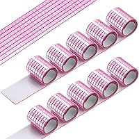 Vista 8 de Queekay 4800 unidades de azulejos de mosaico autoadhesivos de bola de discoteca de vidrio de 0.197 x 0.197 in, mini azulejos de discoteca, cinta