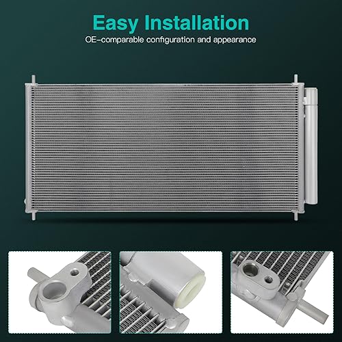 Miniatura 3 de SCITOO Condensador 4503 Condensador de aire acondicionado CA compatible para 2015-2020 para Acura TLX 2.4L 2015-2020 para Acura TLX 3.5L