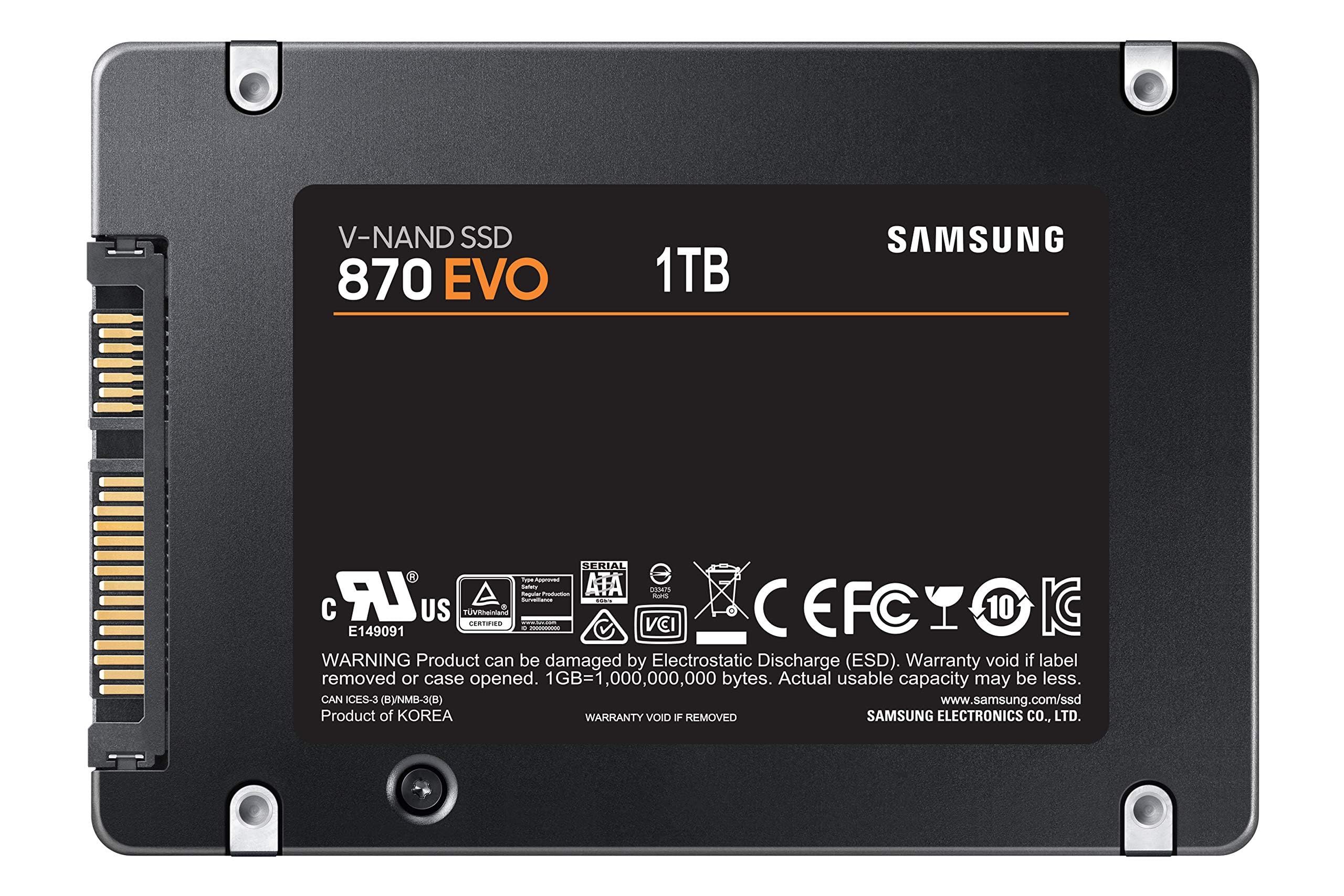 Samsung870 EVO 1TB SATA 2.5 