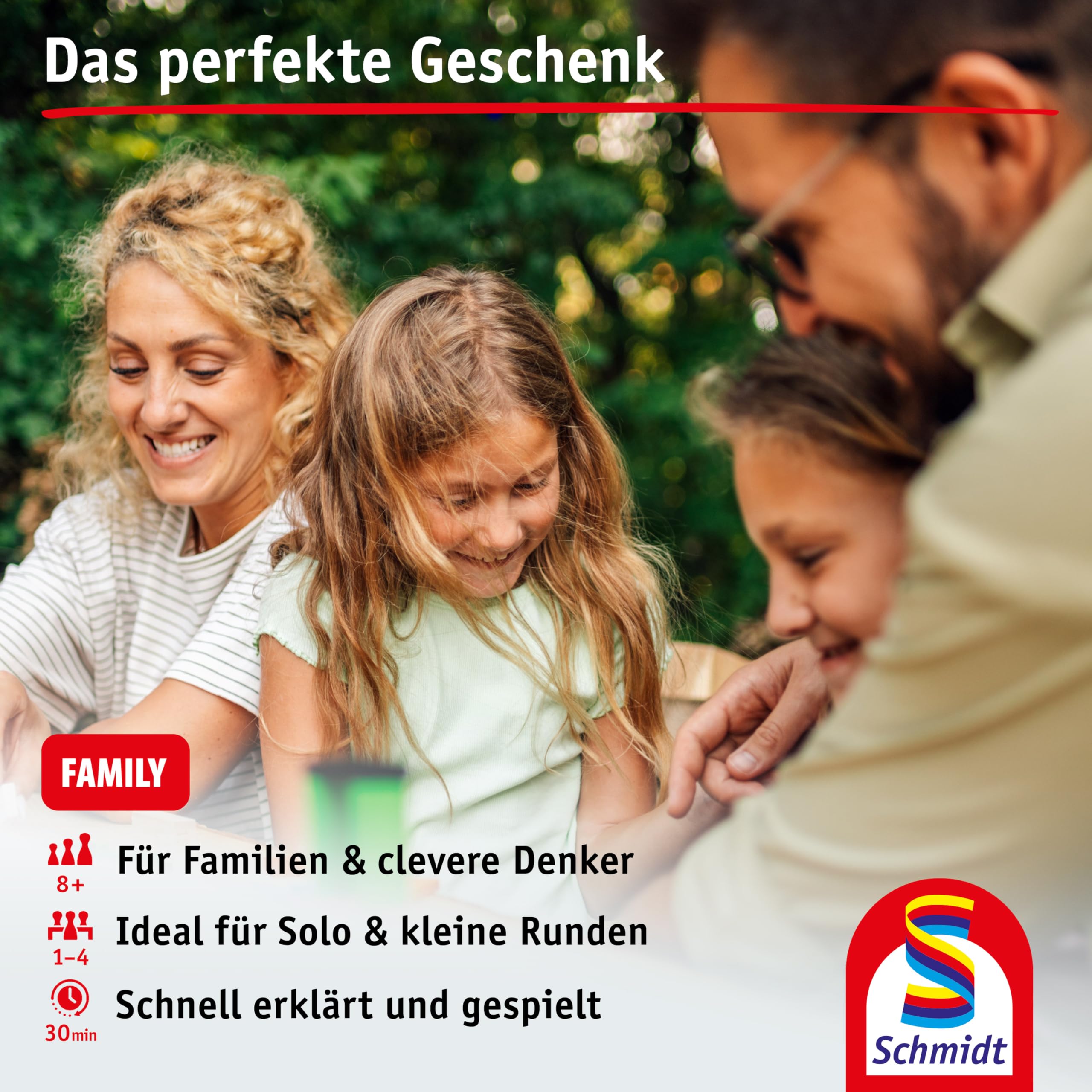 Clever hoch Drei: Familienspiele