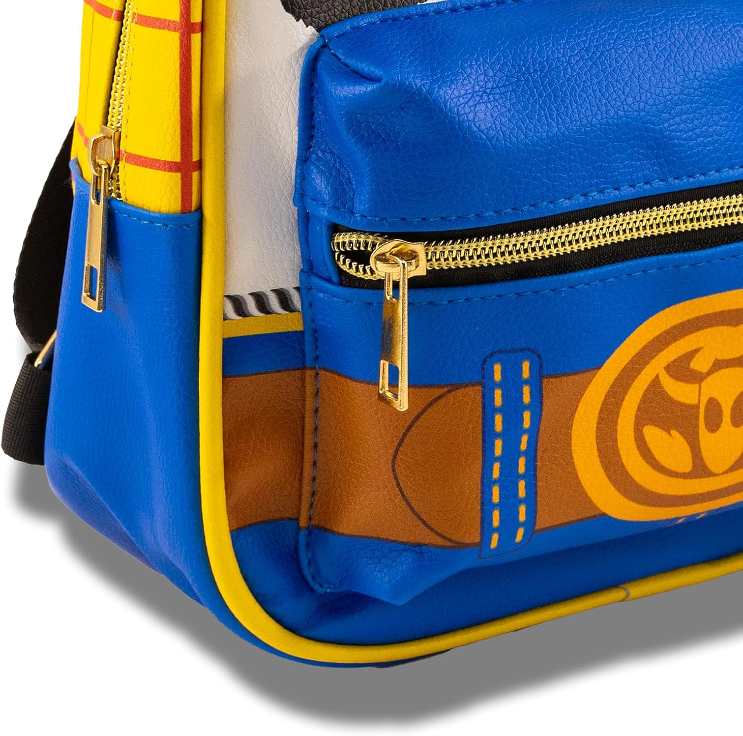 Disney Toy Story Woody Mini Backpack for Kids & Adults | 10" PU Leather Disney Backpack Purse Featuring Woody | Toddler Travel Bag, Small Backpack Bookbag for School, Travel, or Theme Park | Ages 3+ - Image 4