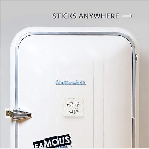 Miniatura 2 de Papercoal Notas adhesivasbloc de notasnotas de palillo - 3 x 3 pulgadas  100 hojas  3.17 oz  blanco  cuadrícula de puntosautoadhesiva (6 blocs)