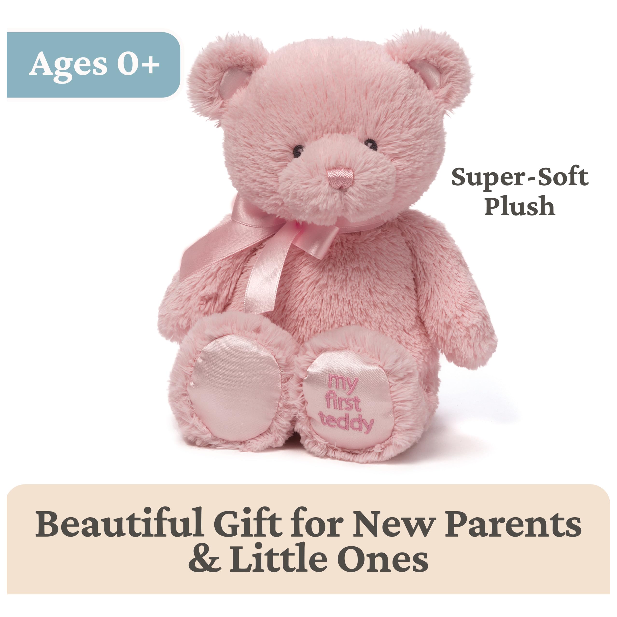 Amazon.com: Baby GUND My First Teddy Bear, Ultra Soft Animal Plush
