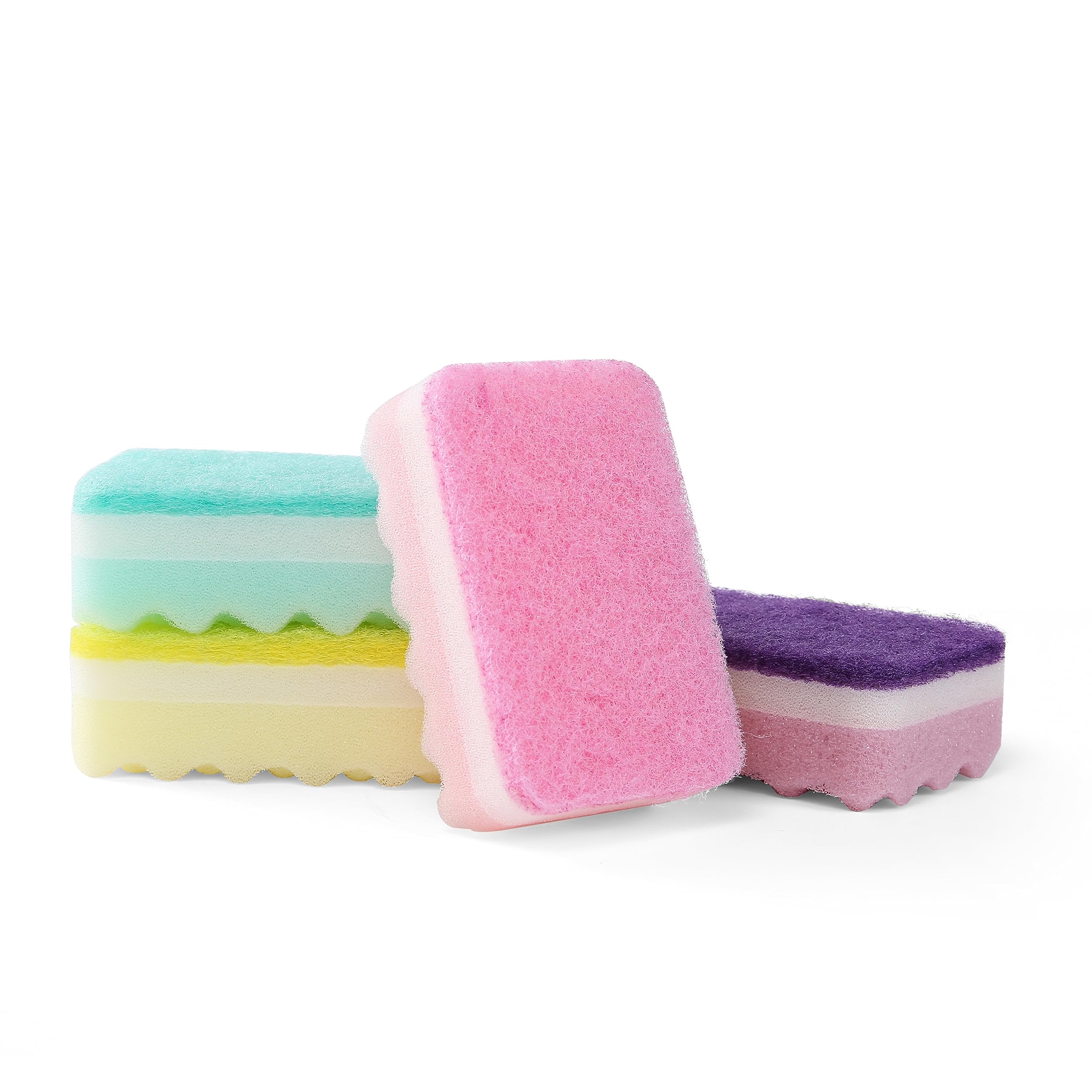 Fabuloso Spugne, arcobaleno, 4 pezzi (confezione da 2)