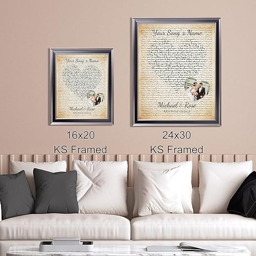 Vista 275 de Letras de música personalizadas, canciones, lienzo/fotos sin marco/impresiones enmarcadas con corazón en nombres de corazón, fecha de carga de fotos