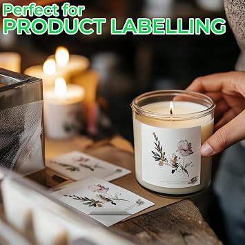 Evergreen Goods 10 Sheets A4 Glossy White Self-Adhesive Paper | Easy Peel Sticky Back Printable Paper | Inkjet & Laser Printers | Ideal for Custom Label | Strong Stickers Crafts Office & DIY Projects