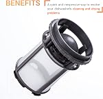 Canamax Premium W10872845 Dishwasher Pump Filter Cup Assembly - Exact Fit for Whirlpool & Kenmore Dishwashers - Replaces 8579307, W10056425, W10056426, W10142911