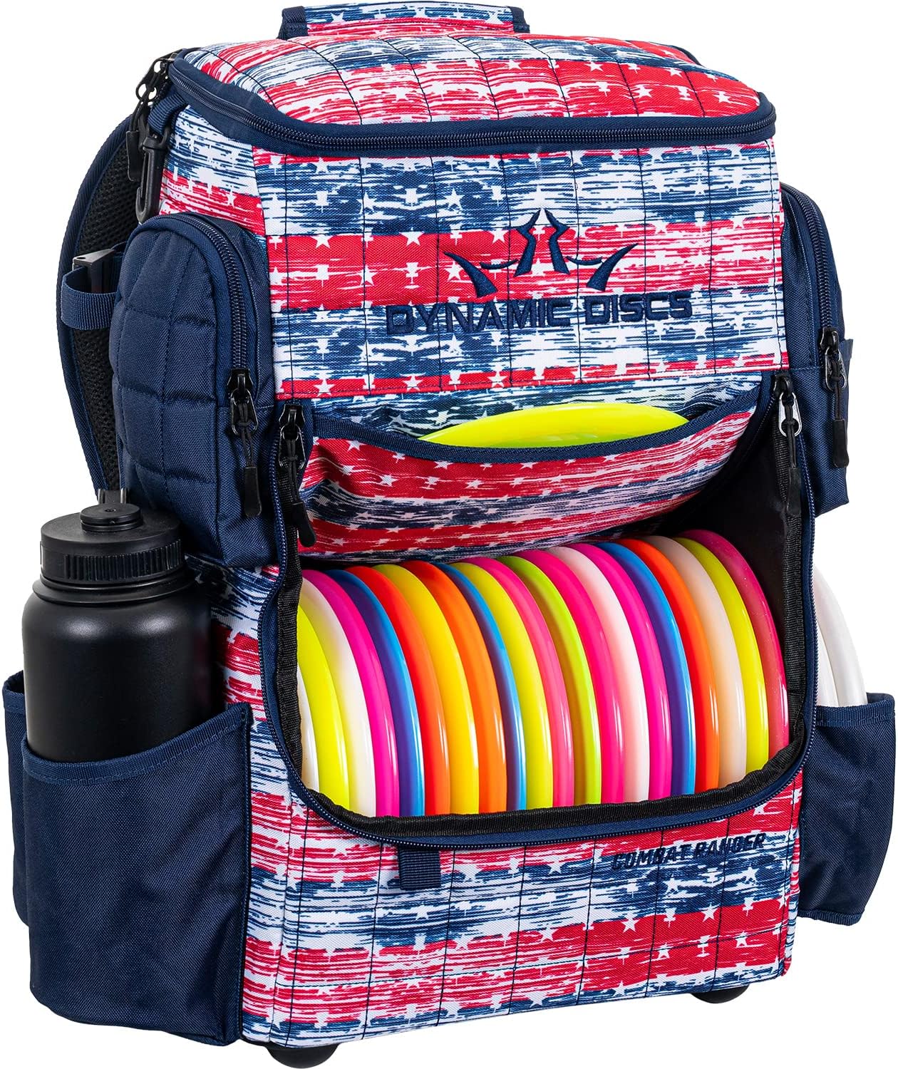 Dynamic Discs Combat Ranger Disc Golf Backpack | Large Bag w/Putter Pouch | 20+ Discs Capacity | Disc Golf Accessories