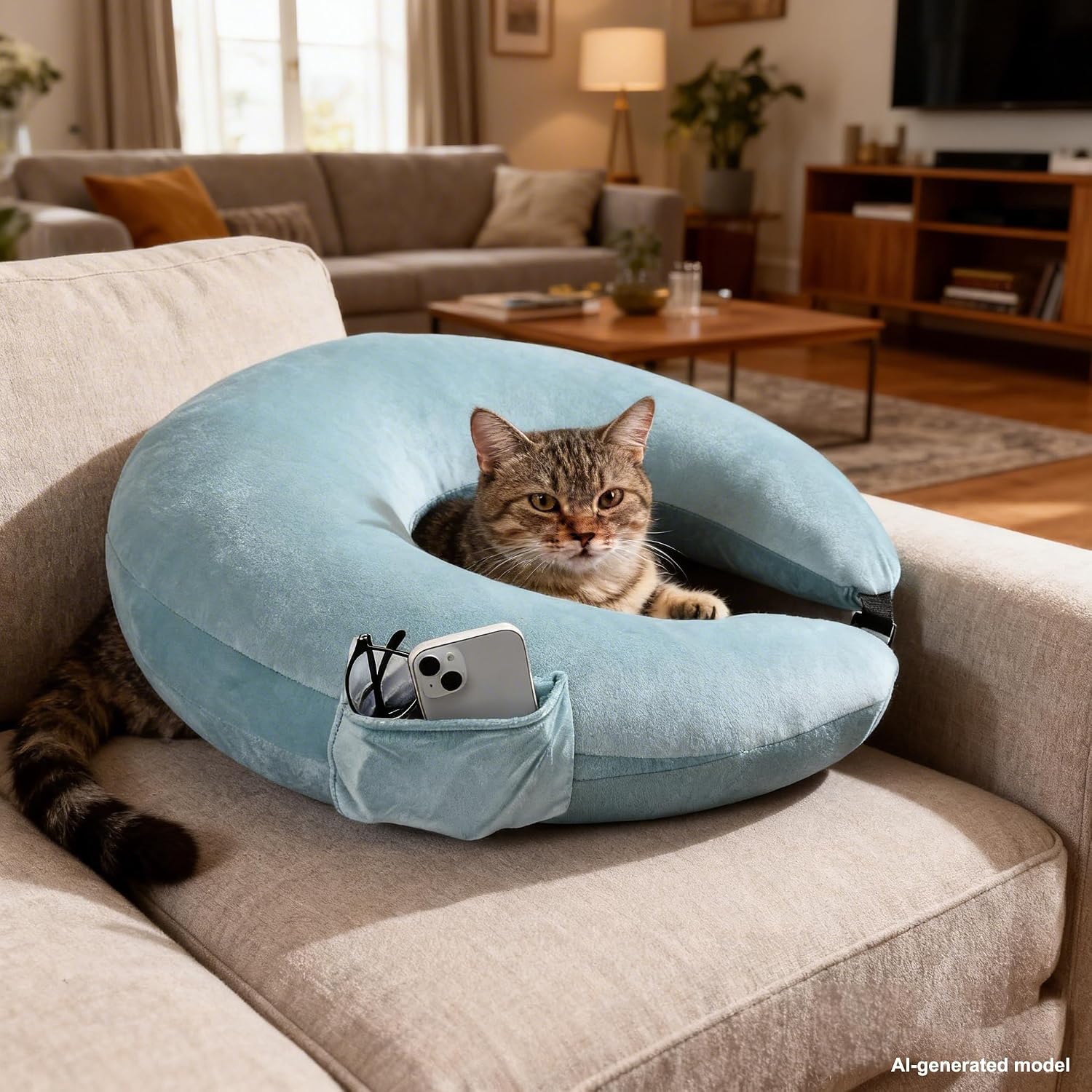 Reading Gaming Pillow, Green