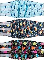 Vista 27 de CuteBone - Pañal para perro macho, talla mediana, DM11M