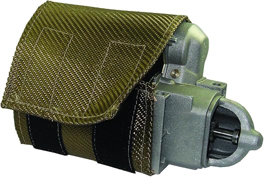 Heatshield Products 501070 Lava Starter Shield, 7-1/4" Wide x 21-3/4" Long for Pre-1990 Starters
