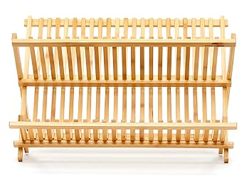 アンティーク　ディッシュラック　(折りたたみ式) アイアン製ディッシュラック フランスアンティーク 33.5cm