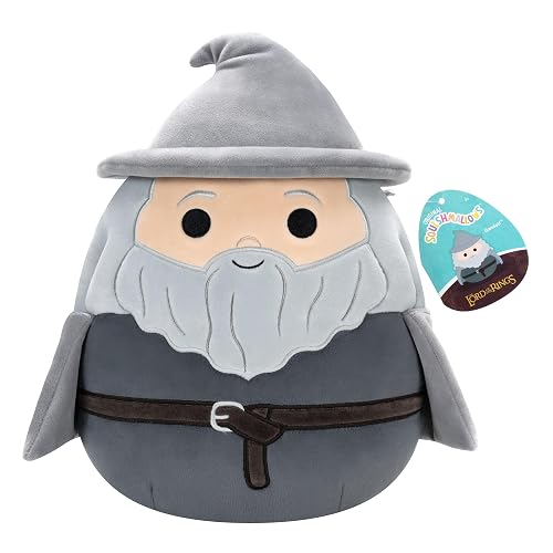Squishmallows Original “The Lord of The Rings” 10in Gandalf Plush - Ultrasoft Official Jazwares Plush (Medium-Sized) - Gandalf