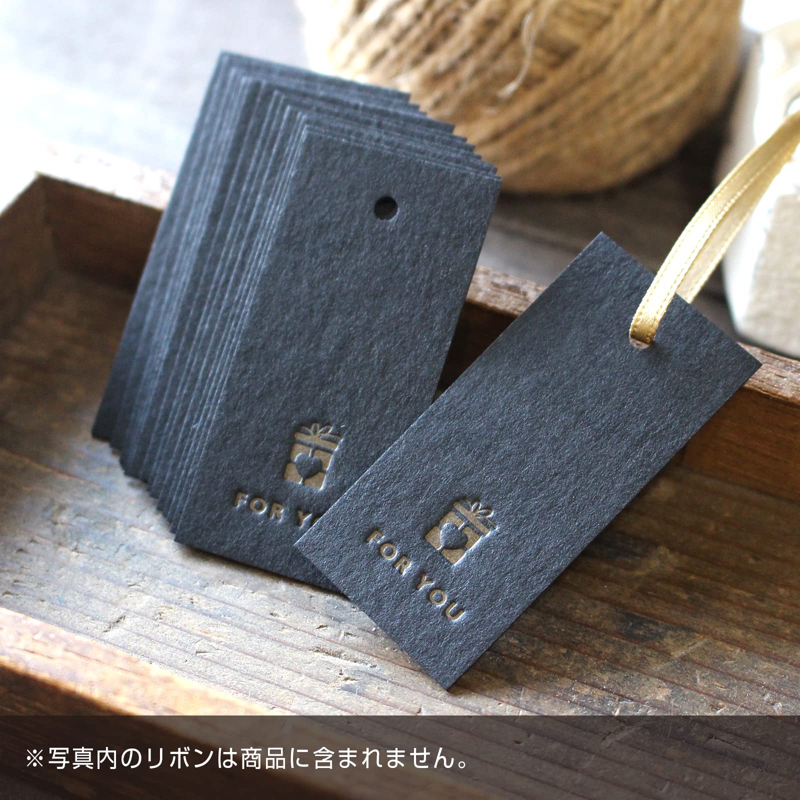 Amazon | BAY LETTERPRESS FOR YOU タグ 15枚 活版印刷 ラッピング