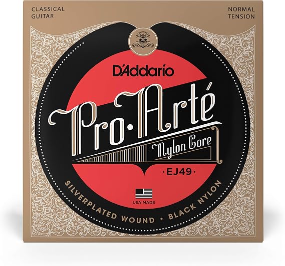 Daddario Ej49 Klasik Gitar Tel Seti, Pro-Arte, Silverplated Woun