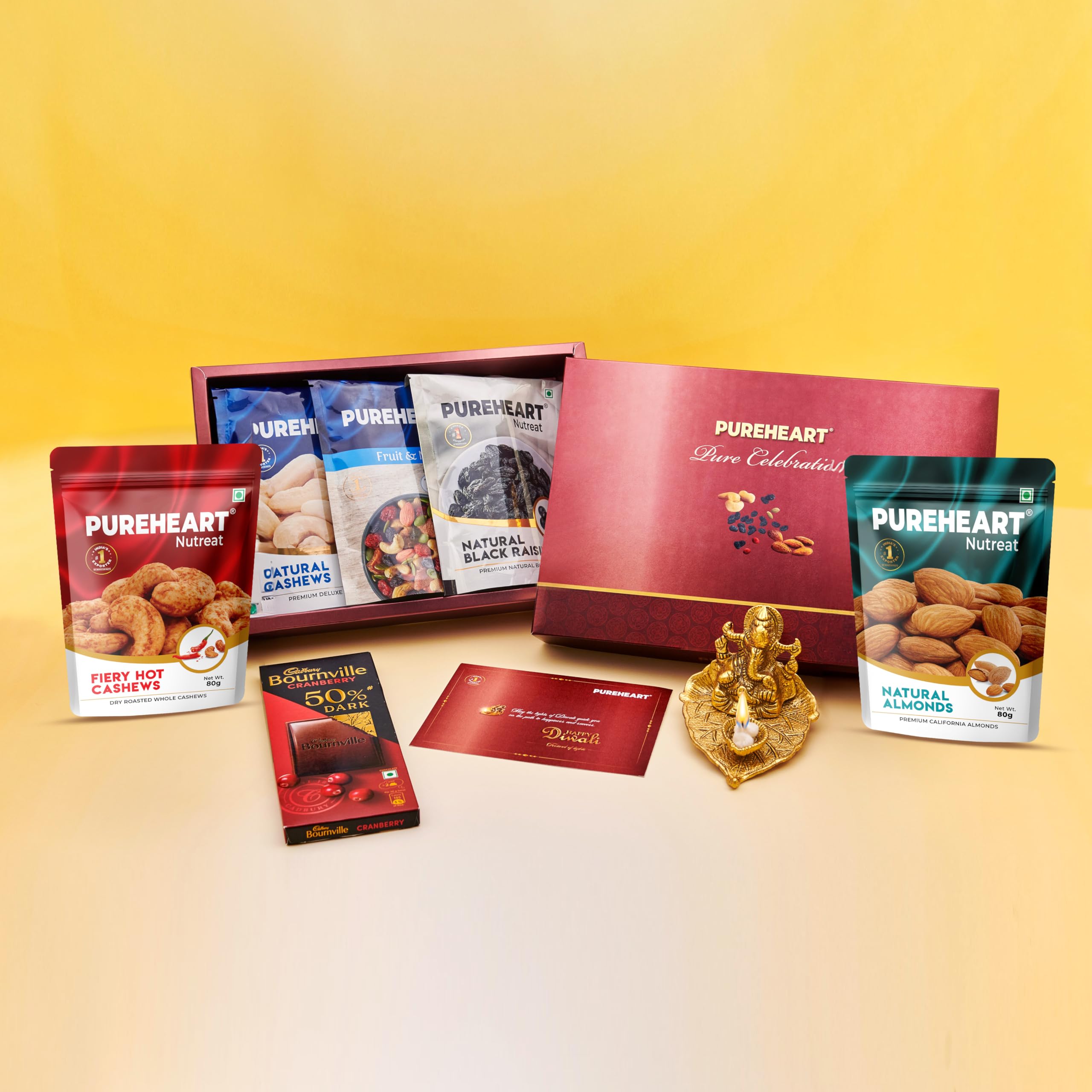 See full amazon price history chart for PUREHEART Pure Celebration Premium Gift Box | Dry Fruits Pack | Corporate Gift Hamper | Natural & Fiery Hot Cashews, Nutmix, Raisins, Almonds | Chocolate | Festive Gift PUREHEART Pure Celebration Premium Gift Box | Dry Fruits Pack | Corporate Gift Hamper | Natural & Fiery Hot Cashews, Nutmix, Raisins, Almonds | Chocolate | Festive Gift (B0DFYLJXLH) Amazon Price History, Amazon Price Tracker