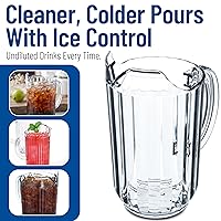 Vista 6 de Carlisle FoodService Products 553807 Jarra de plástico, 48 onzas, transparente
