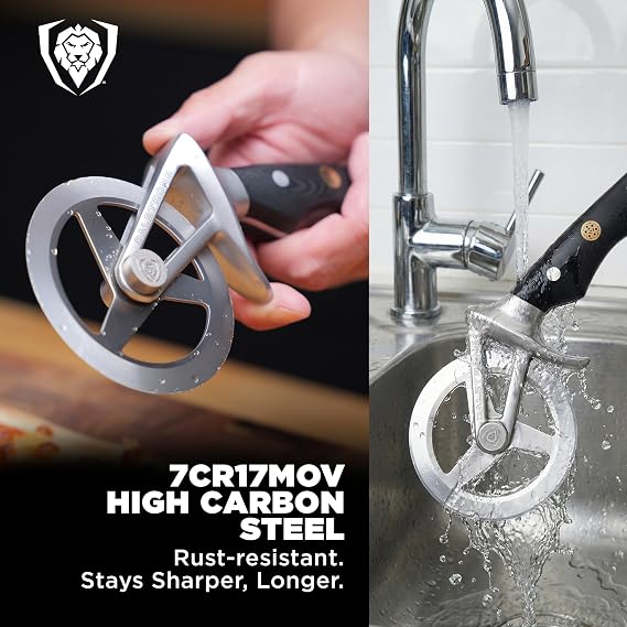Dalstrong Orbit Razor Pizza Cutter Wheel - 304 Stainless Steel