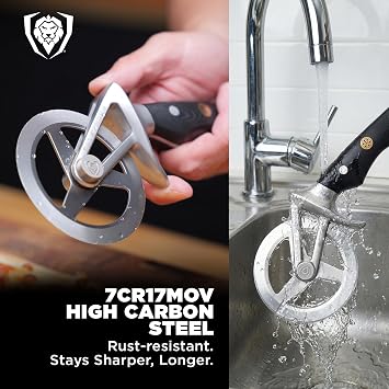 Dalstrong Orbit Razor Pizza Cutter Wheel - 304 Stainless Steel