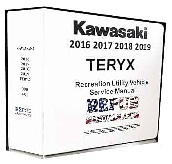 2018 KAWASAKI TERYX Service Manual Technical Repair Book