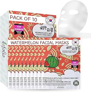 esfolio Pure Skin - Hoja de máscara facial de...